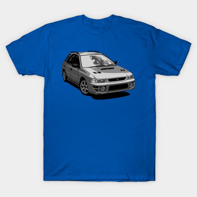 Subaru Impreza T-Shirt by ArtyMotive